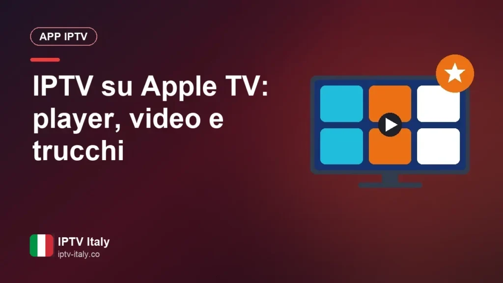 Apple TV e IPTV: il player giusto, l'immagine perfetta e i trucchi da conoscere IPTV su Apple TV: player, video e trucchi